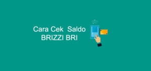 10 Cara Cek Saldo BRIZZI Di HP Android, ATM dan EDC Terbaru