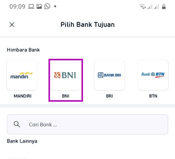 Pilih BNI