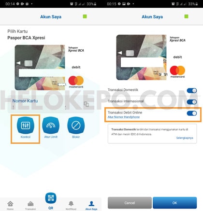 Cara Aktivasi Debit Online BCA Lewat BCA Mobile