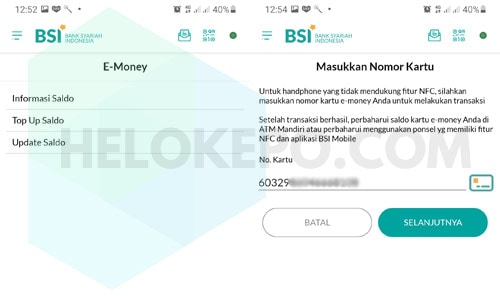 Top Up Kartu E-toll di Bank Syariah Indonesia